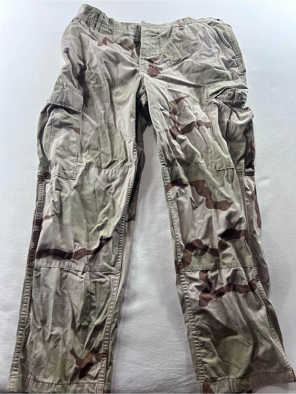 US Army Desert Camo Pants Men’s M Regular DCU Military Cargo Combat 3 Color USGI